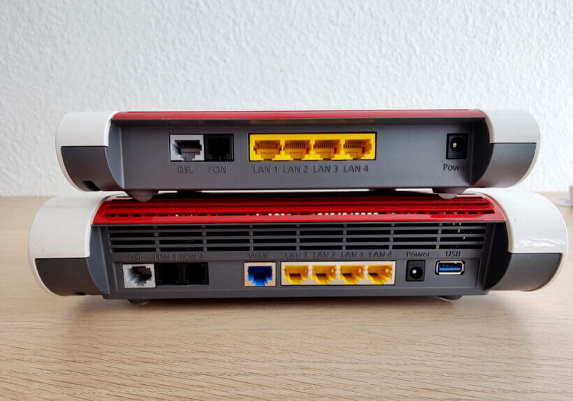 Fritzbox 7530 AX Vs 7590 AX Gemeinsamkeiten Unterschiede Internetanbieter De